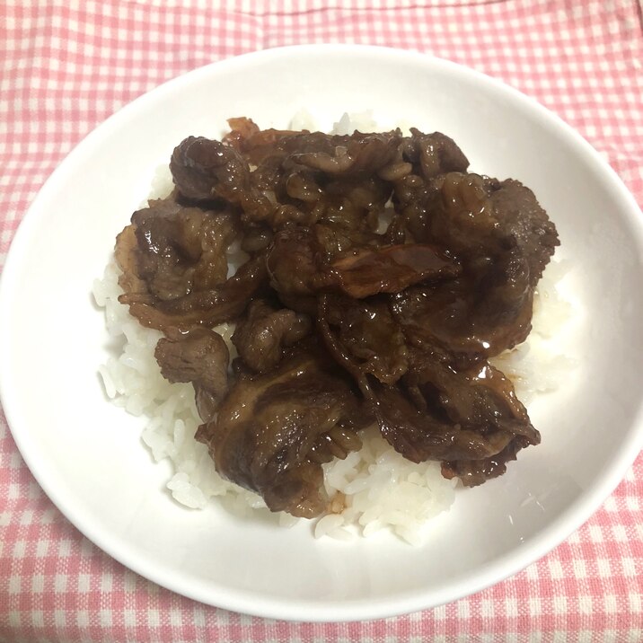 ご飯によく合う♩牛肉の甘辛炒め